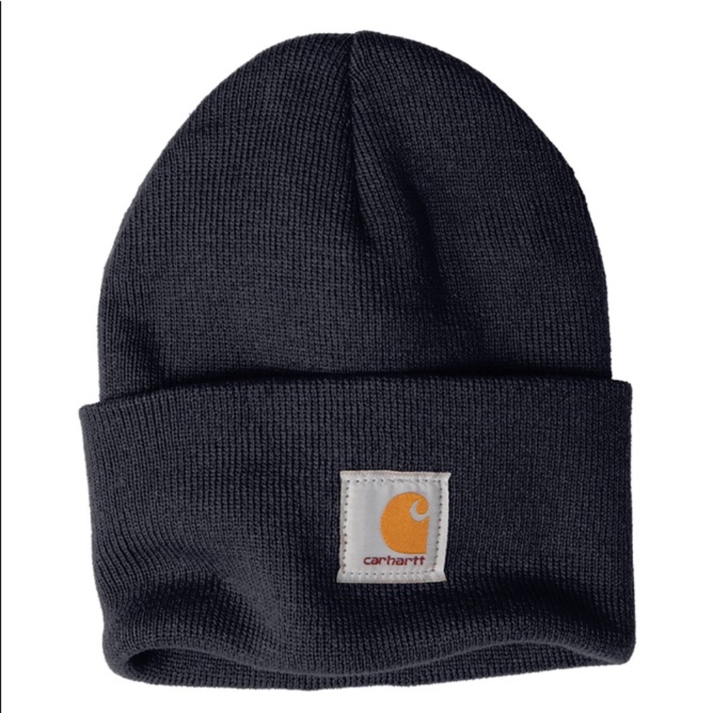 NWT Black Carhartt Beanie/Acrylic Watch Hat